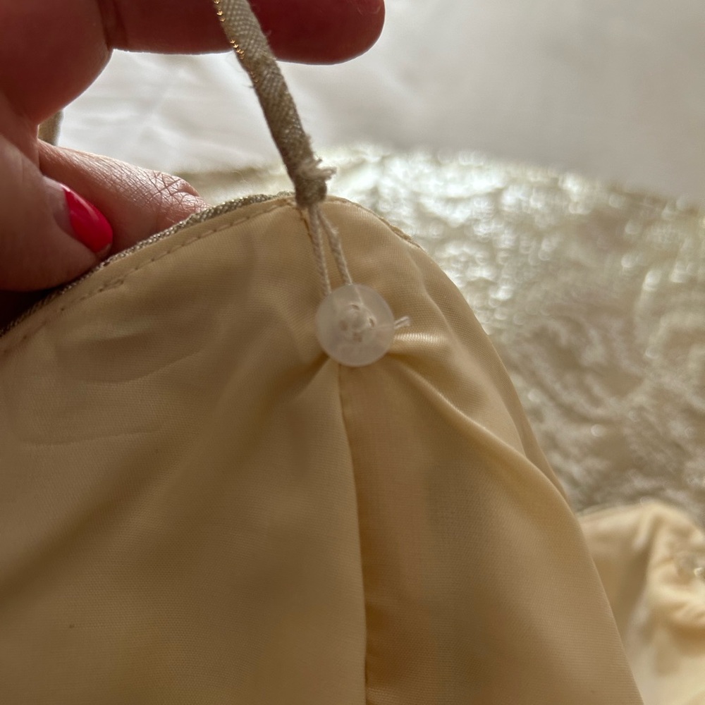 Gold dress by Waters & Waters size 10 - Picture 7 of 11